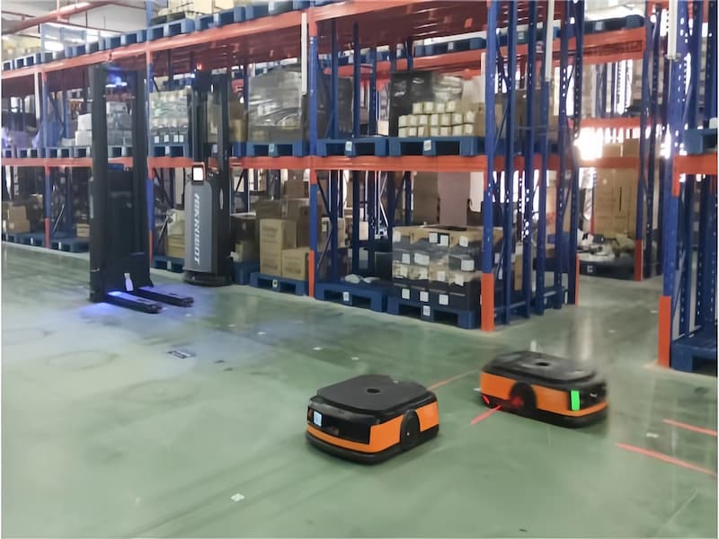 Unbemanntes intelligentes Transportsystem Autonome mobile Roboter – lauerndes AGV -Kingmore