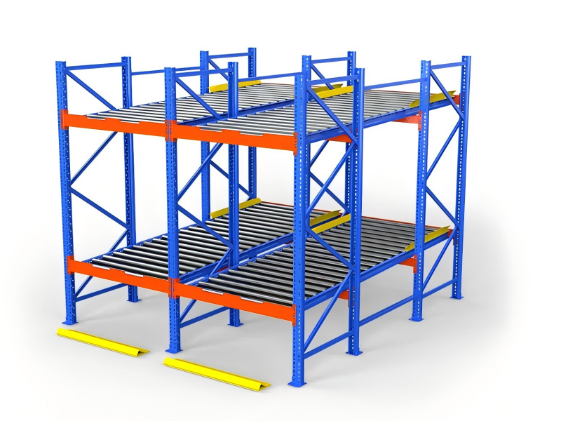 Durchlaufregalsysteme für Paletten – Palettendurchlaufregal -Kingmore