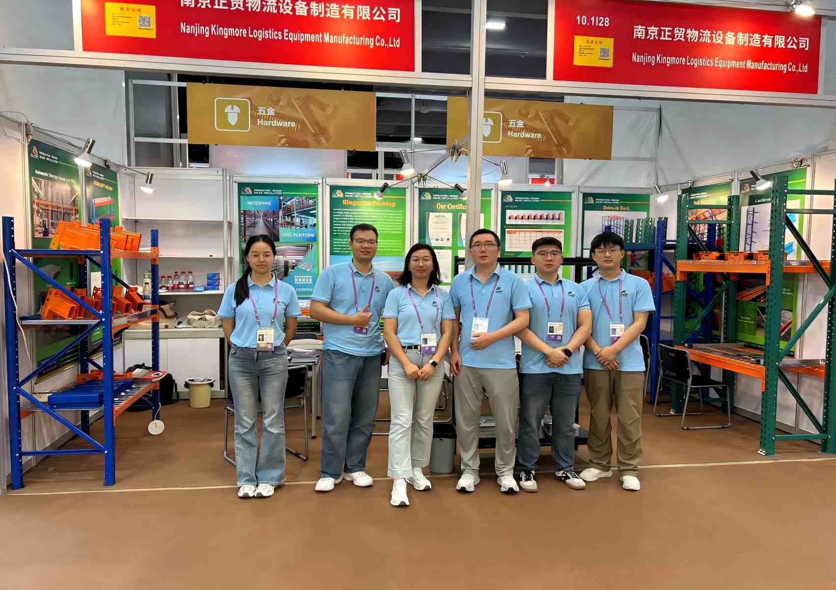 KINGMORE RACKING at the 138th Canton Fair - Warehouse Storage Solutions